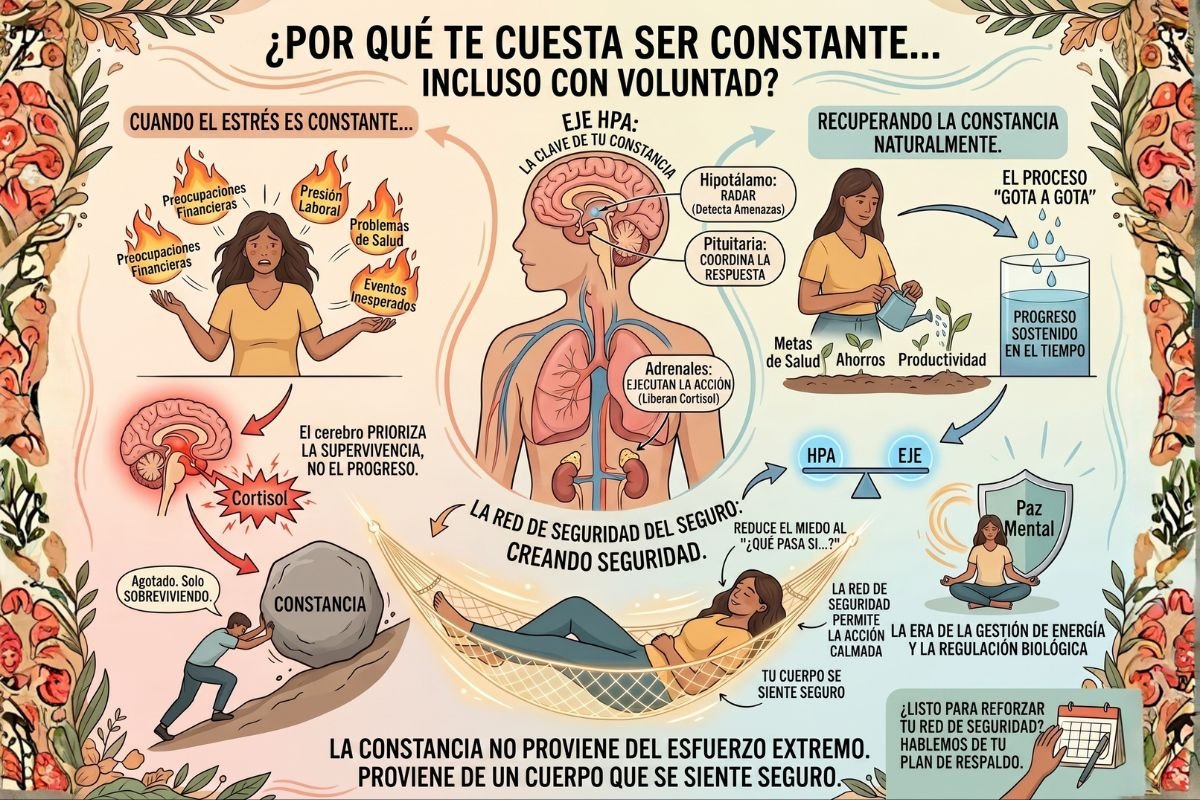 ¿Por qué te cuesta ser constante… aunque tengas fuerza de voluntad